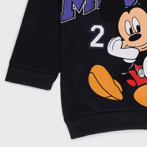 Mickey Terry Sweatshirt (Black)